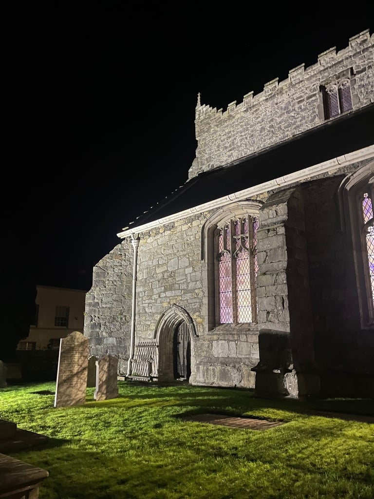 One of our favourite things to do in Cartmel is wander around the historic priory.