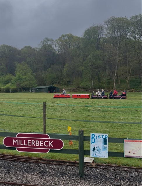 Millerbeck Ligh railway near Newby Bridge have some special twilight sessions running as a Lake District Half Term Activity