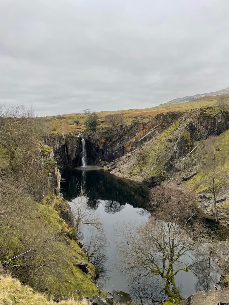 Banishead Quarry is a beautiful sight in the Lake District