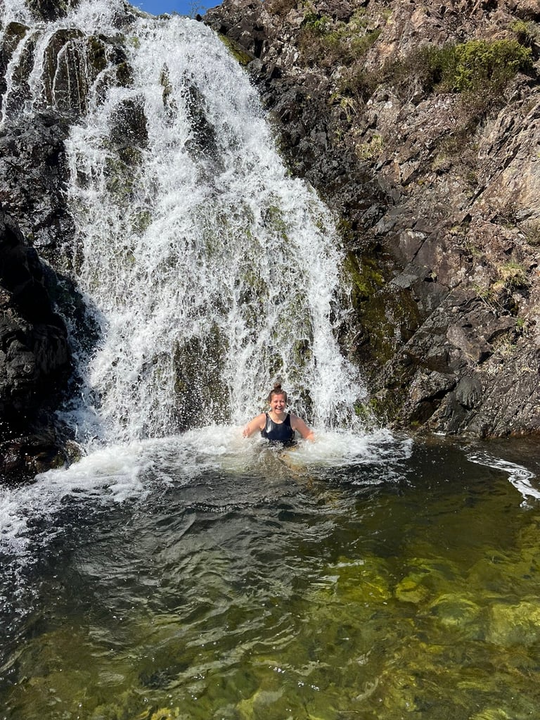 Lake District Waterfall Sour Milk Ghyll