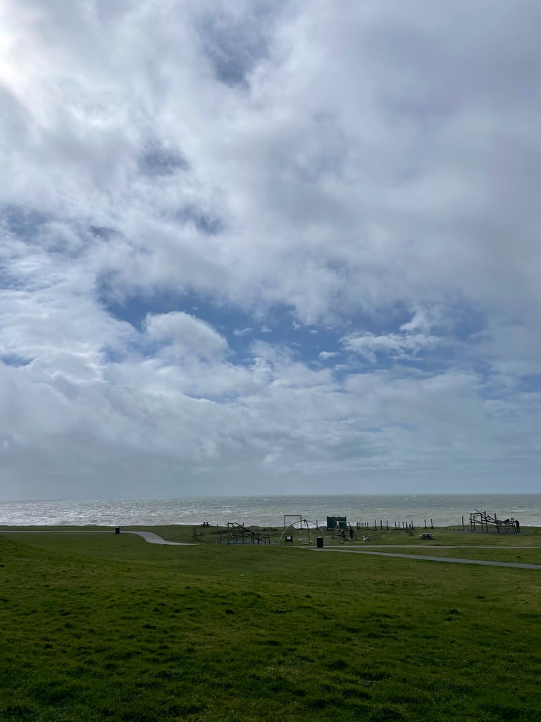 The huge beach front at Walney Island, the perfect coastal stop