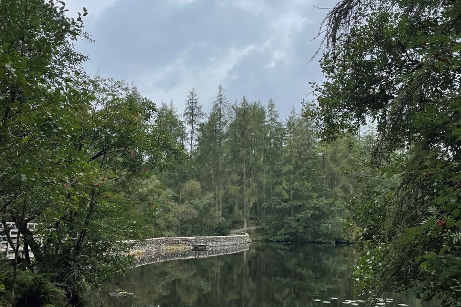 High Dam near Windermere a circular route and swim